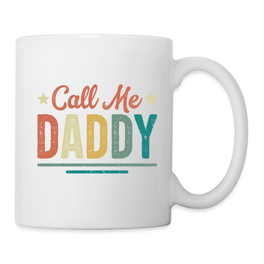 Call Me Daddy - Coffee Mug - white