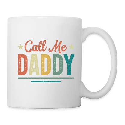 Call Me Daddy - Coffee Mug - white