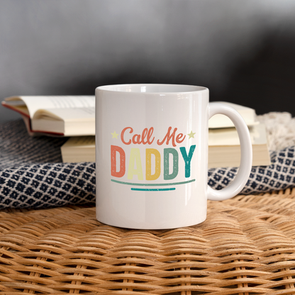 Call Me Daddy - Coffee Mug - white