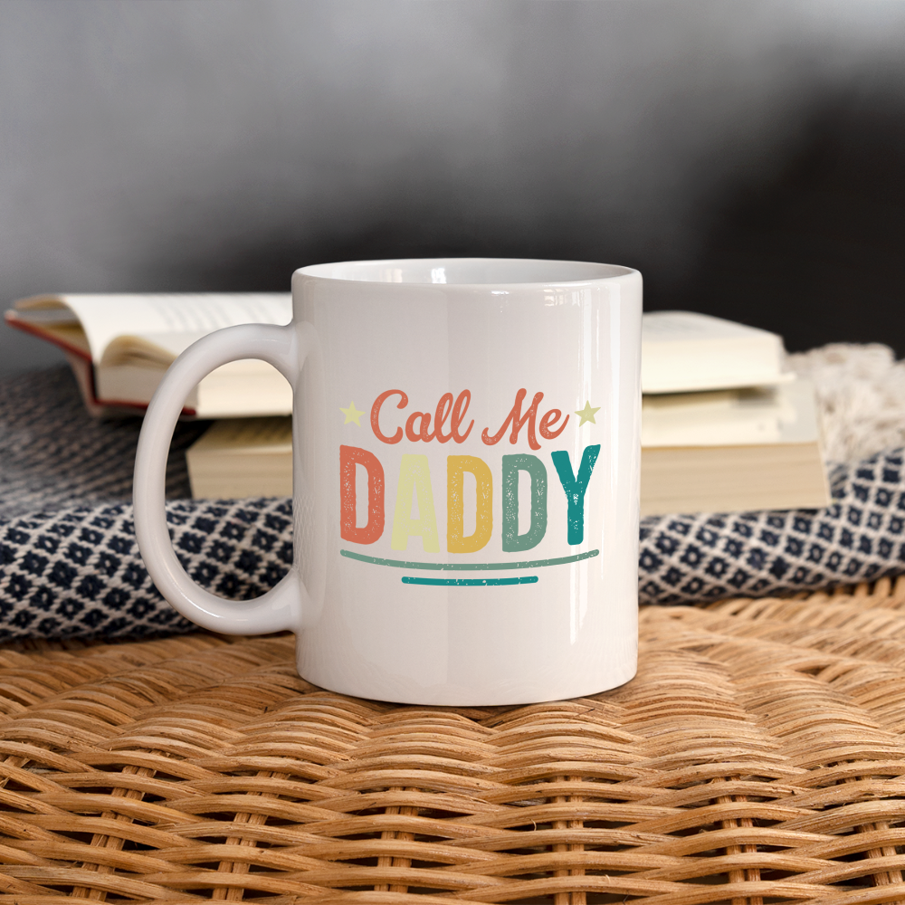 Call Me Daddy - Coffee Mug - white