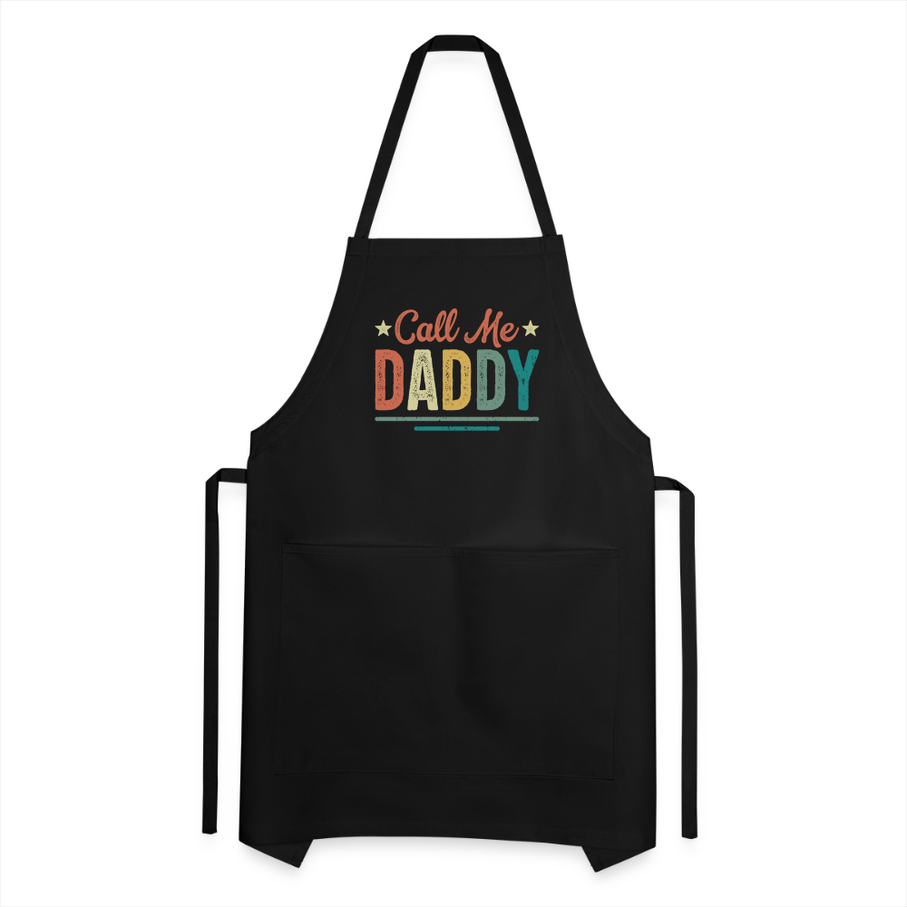 Call Me Daddy - Adjustable Apron - black