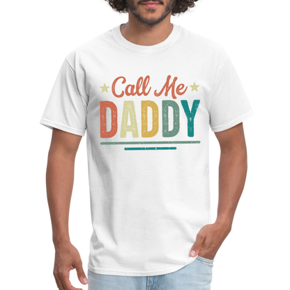 Call Me Daddy T-Shirt - white