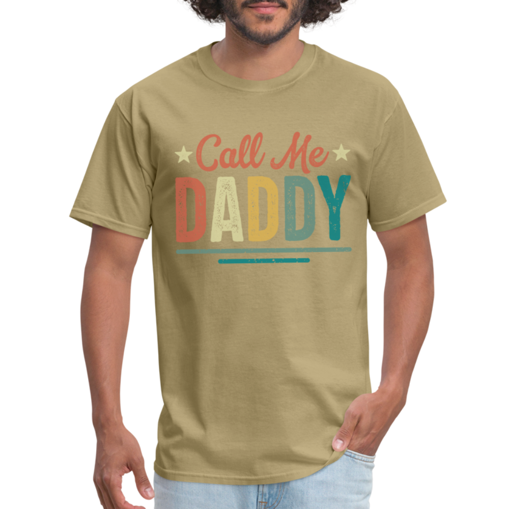 Call Me Daddy T-Shirt - khaki