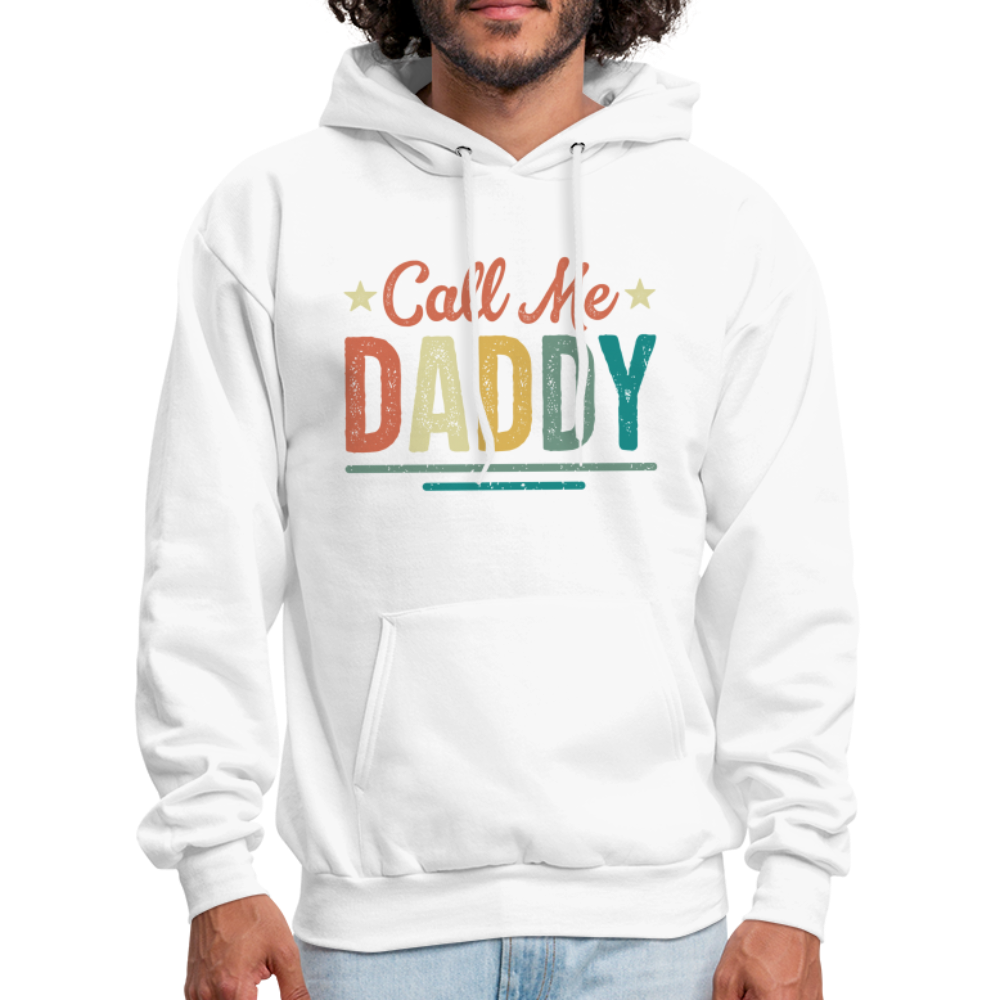 Call Me Daddy - Men's Hoodie - white