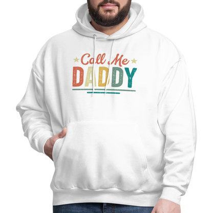 Call Me Daddy - Men's Hoodie - white