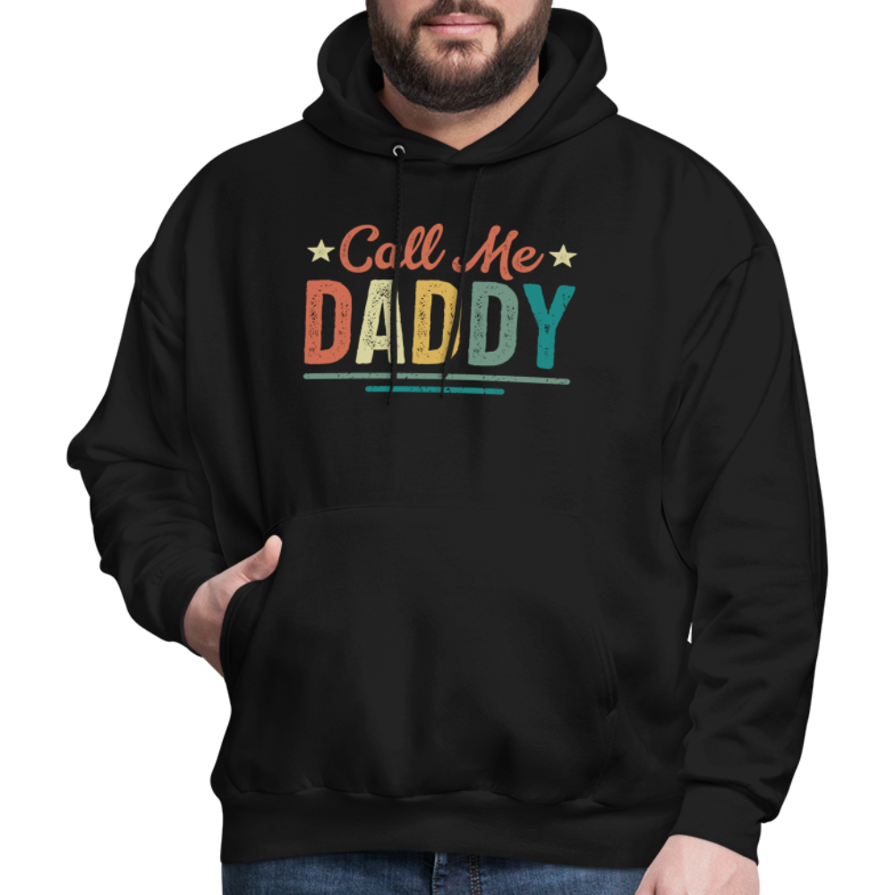 Call Me Daddy - Men's Hoodie - black