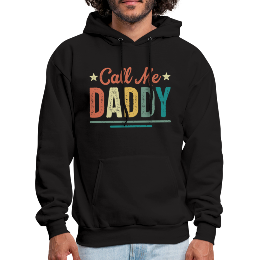 Call Me Daddy - Men's Hoodie - black