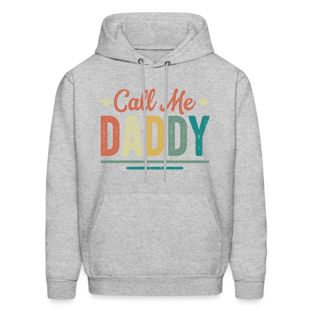 Call Me Daddy - Men's Hoodie - heather gray