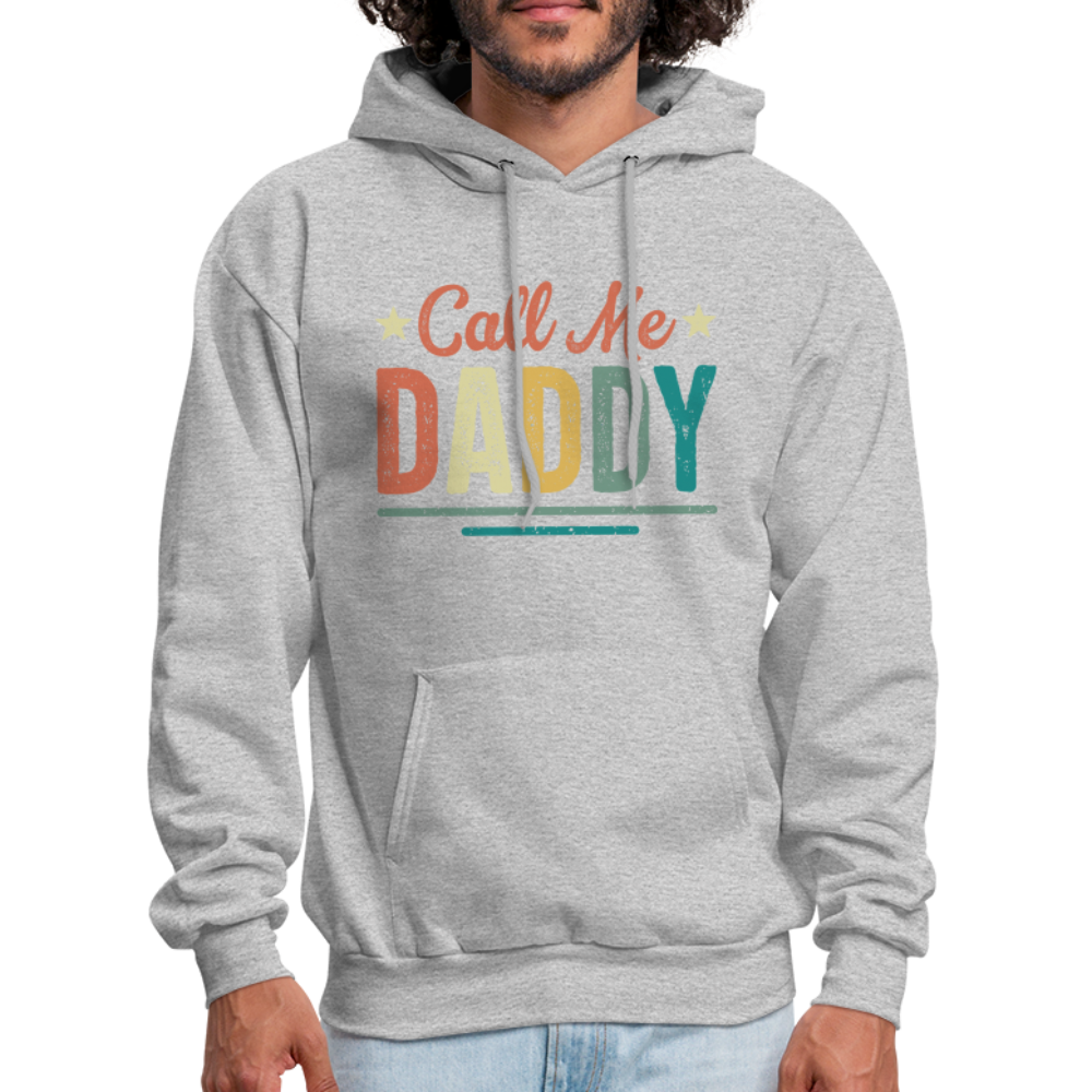 Call Me Daddy - Men's Hoodie - heather gray