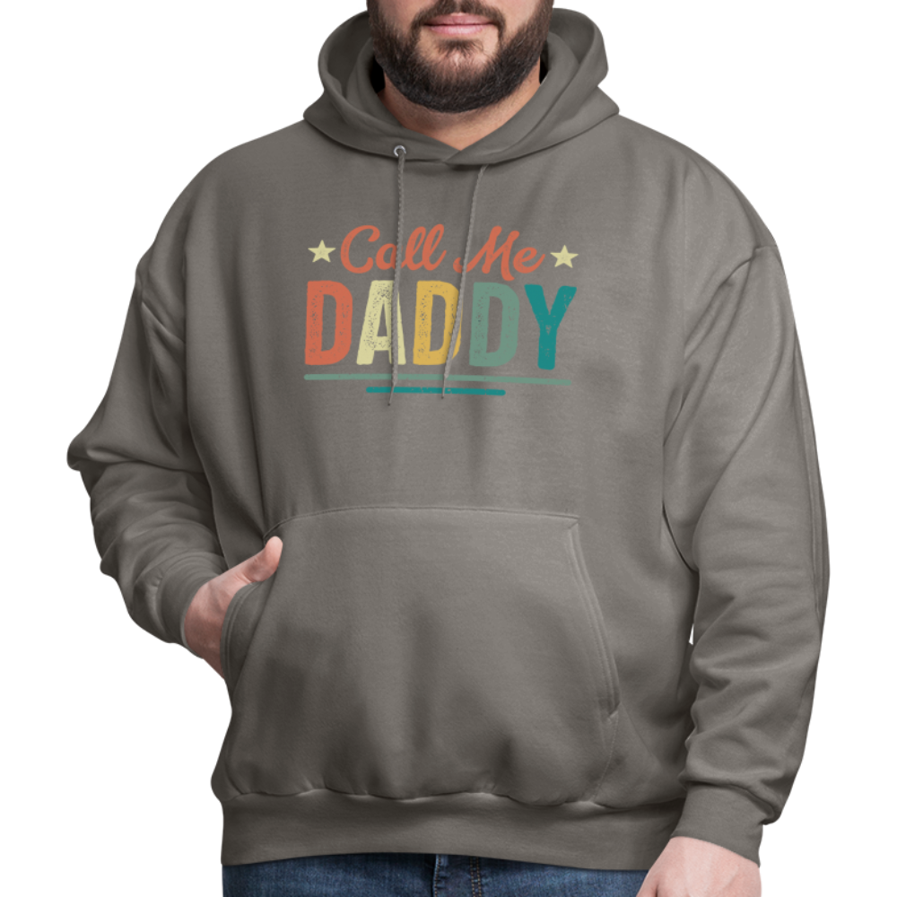 Call Me Daddy - Men's Hoodie - asphalt gray