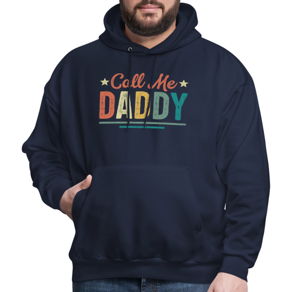Call Me Daddy - Men's Hoodie - navy