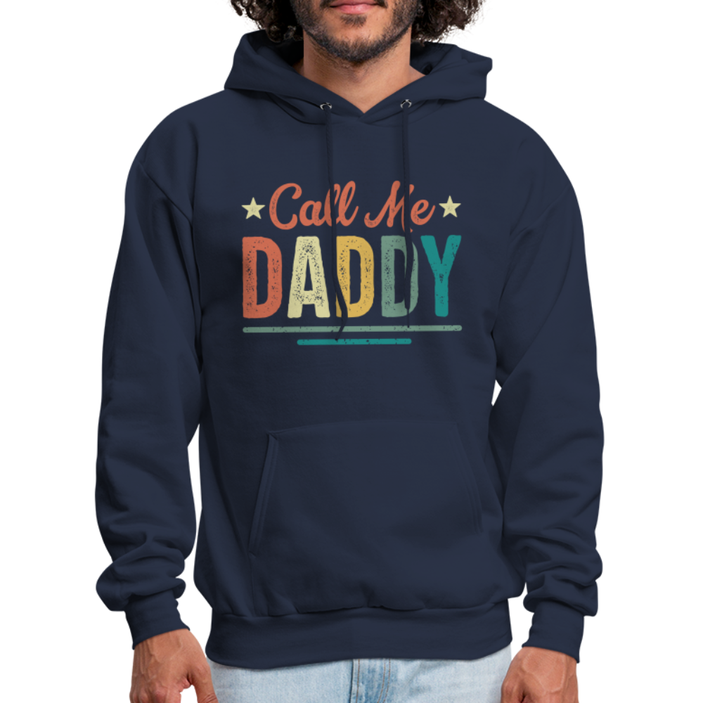 Call Me Daddy - Men's Hoodie - navy