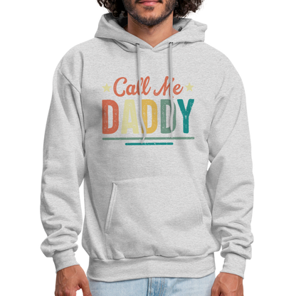 Call Me Daddy - Men's Hoodie - ash 