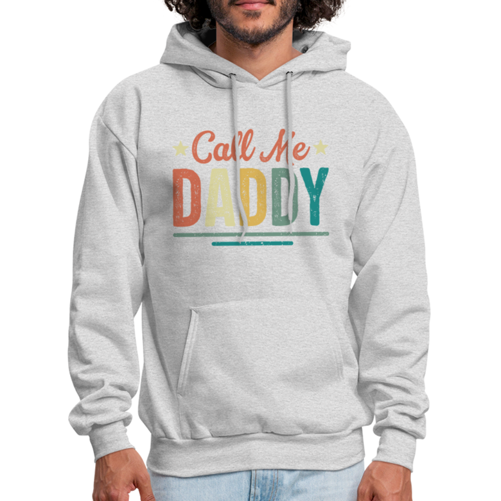 Call Me Daddy - Men's Hoodie - ash 