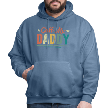 Call Me Daddy - Men's Hoodie - denim blue