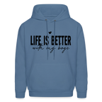 Life Is Better With My Boys - Unisex Hoodie