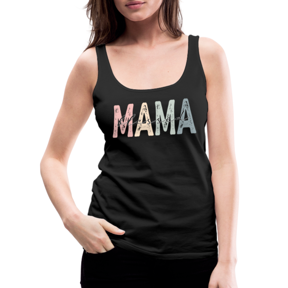 Blessed Mama Premium Tank Top (Retro Design) - black