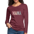Blessed Mama Premium Long Sleeve T-Shirt (Retro Design)