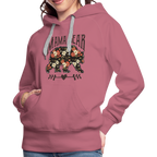 Mama Bear Floral Premium Hoodie