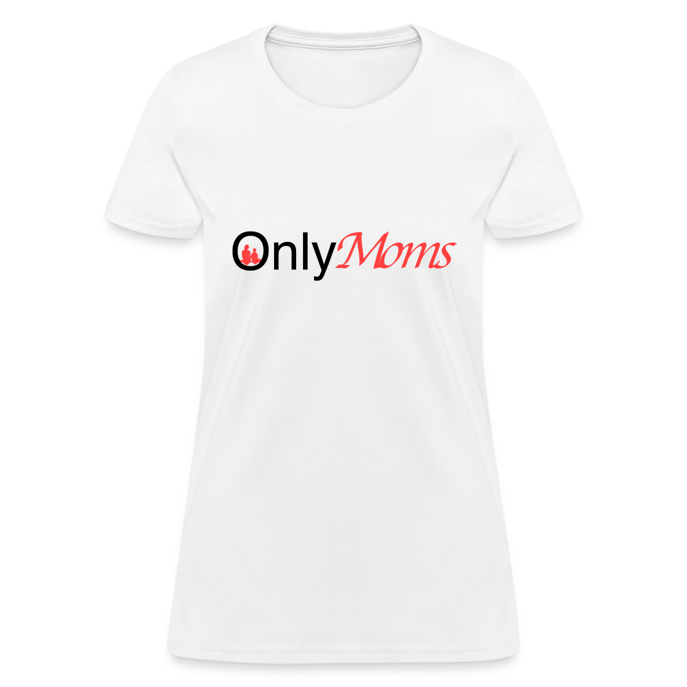 OnlyMoms (Women's T-Shirt) - white