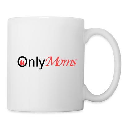 OnlyMoms - Coffee Mug - white