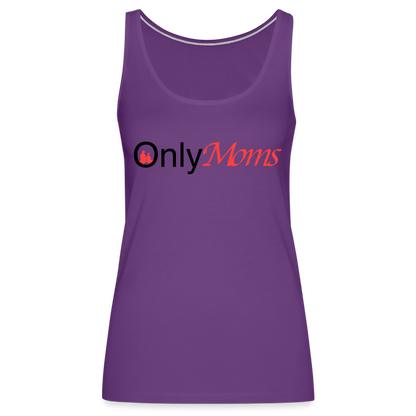 OnlyMoms - Premium Tank Top - purple