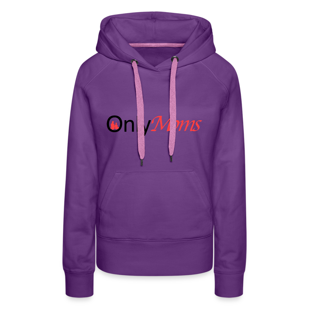 OnlyMoms - Premium Hoodie - purple 