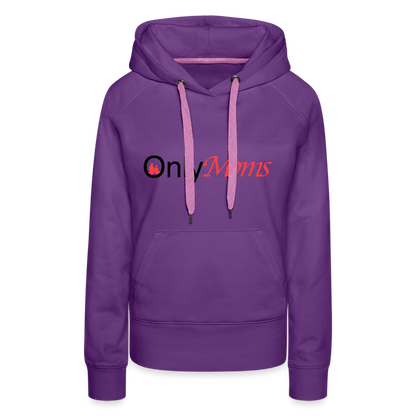 OnlyMoms - Premium Hoodie - purple 