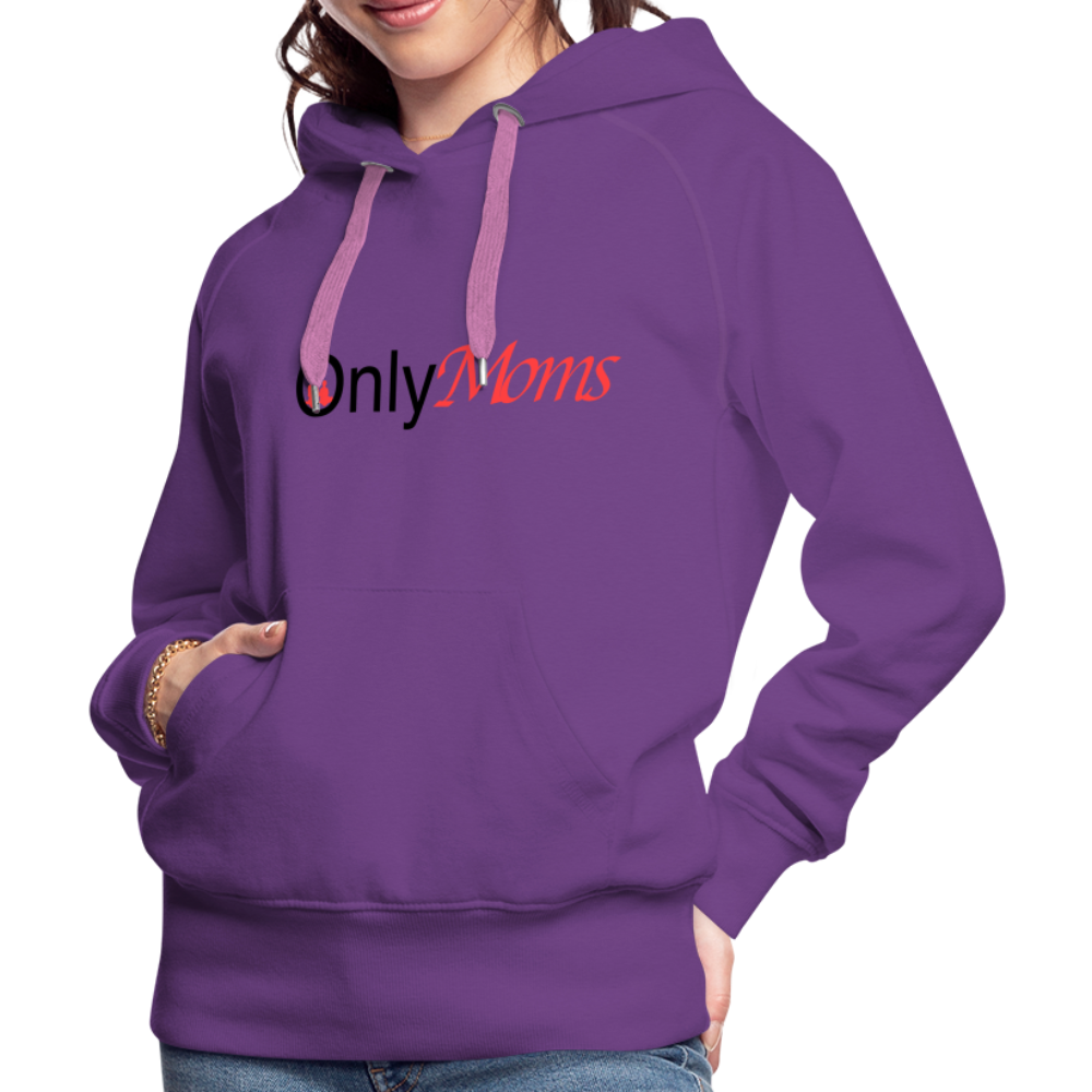 OnlyMoms - Premium Hoodie - purple 