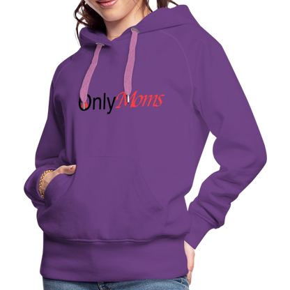 OnlyMoms - Premium Hoodie - purple 