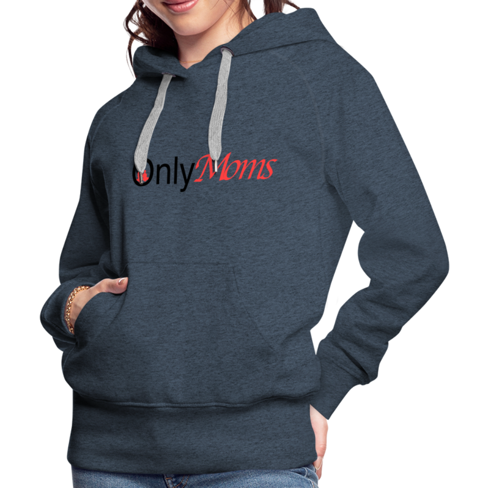 OnlyMoms - Premium Hoodie - heather denim