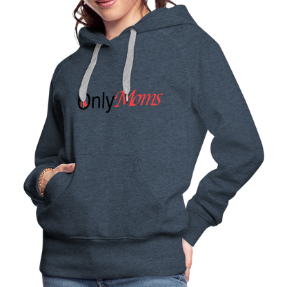 OnlyMoms - Premium Hoodie - heather denim