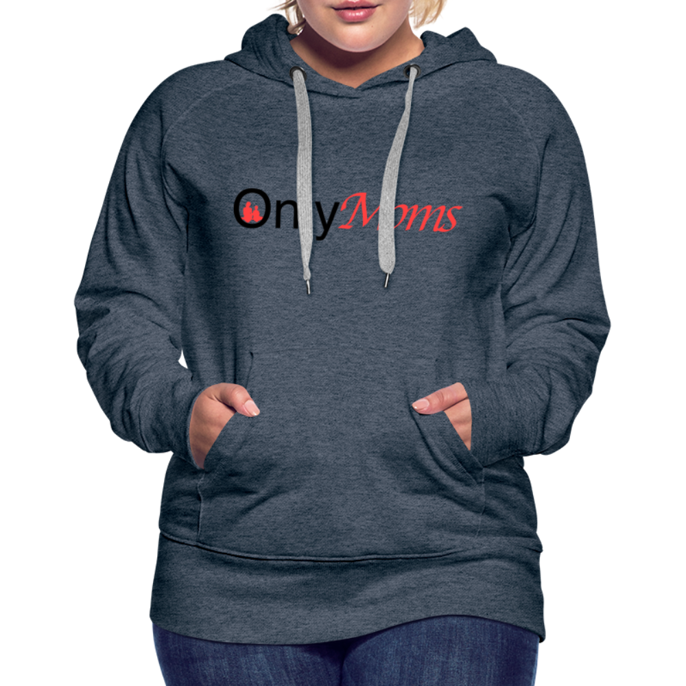 OnlyMoms - Premium Hoodie - heather denim