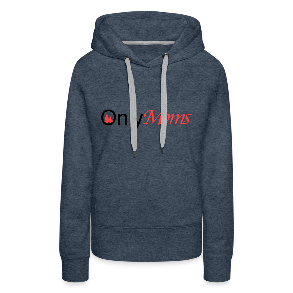 OnlyMoms - Premium Hoodie - heather denim