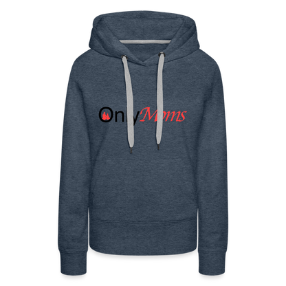 OnlyMoms - Premium Hoodie - heather denim