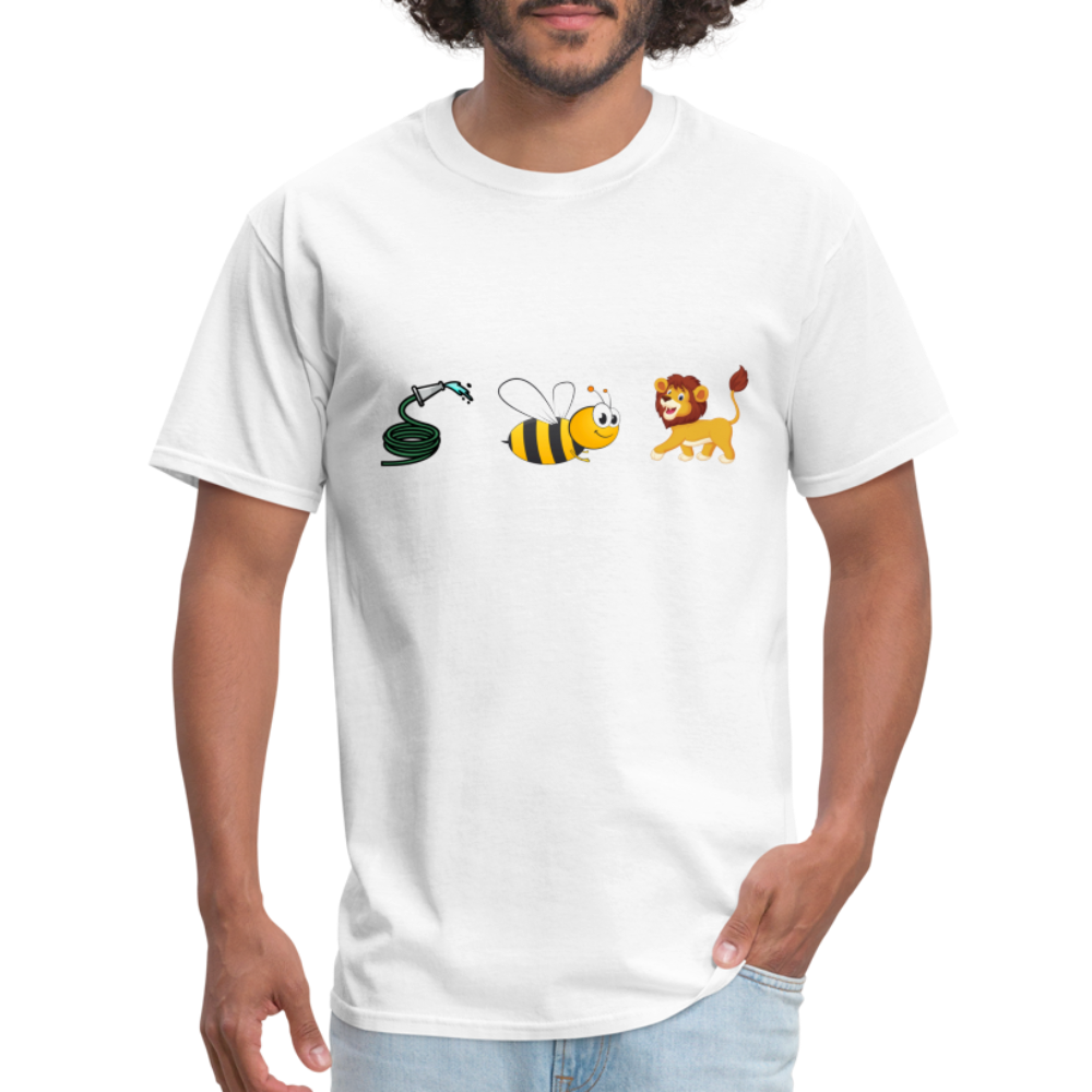 Hose Bee Lion T-Shirt (Hoes Be Lying) - white