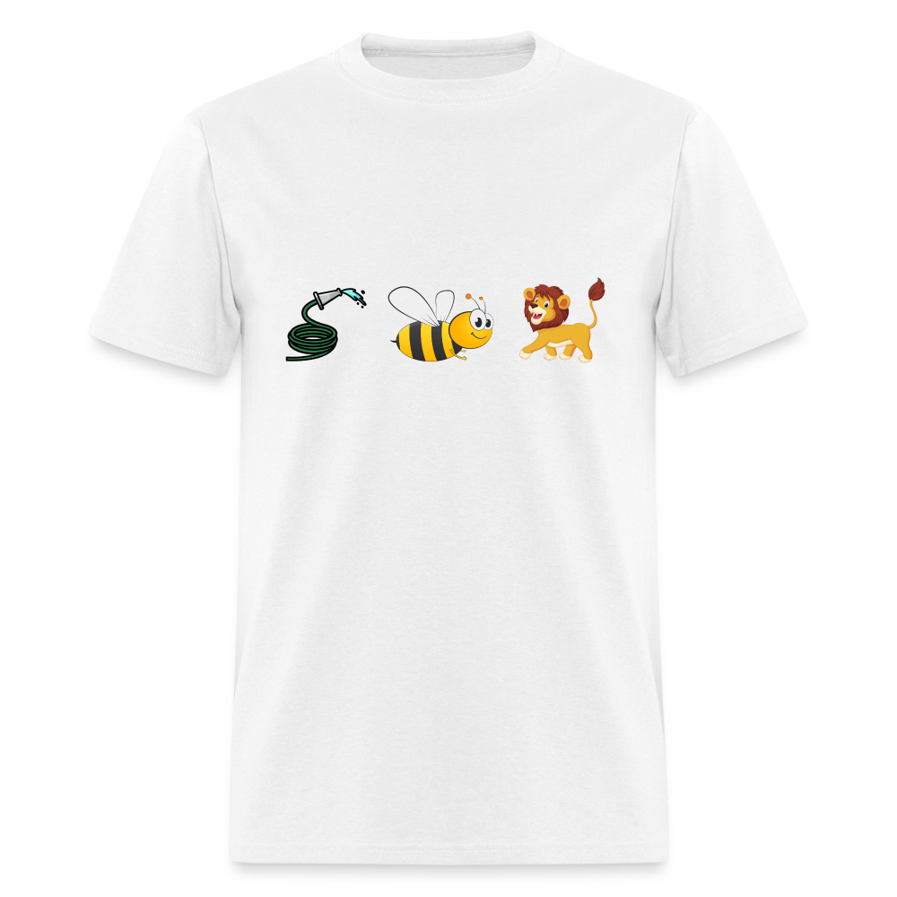 Hose Bee Lion T-Shirt (Hoes Be Lying) - white