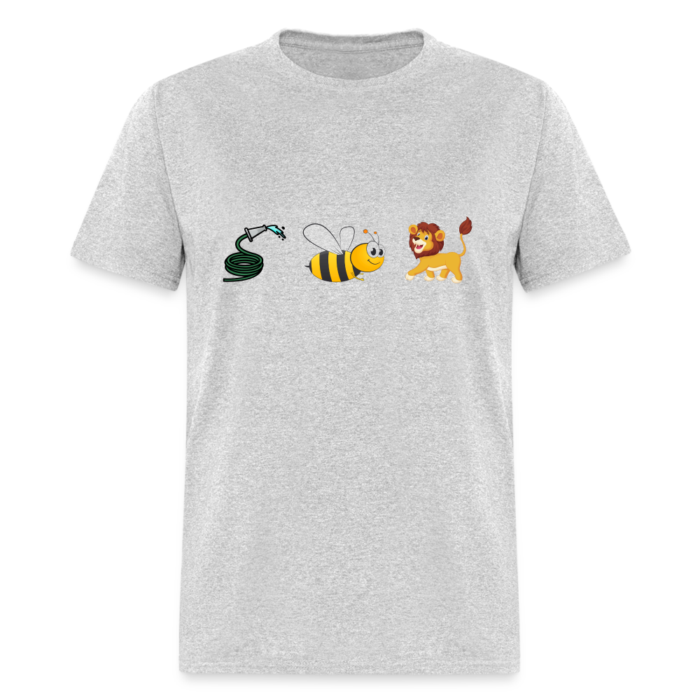 Hose Bee Lion T-Shirt (Hoes Be Lying) - heather gray
