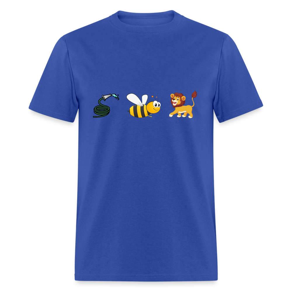 Hose Bee Lion T-Shirt (Hoes Be Lying) - royal blue