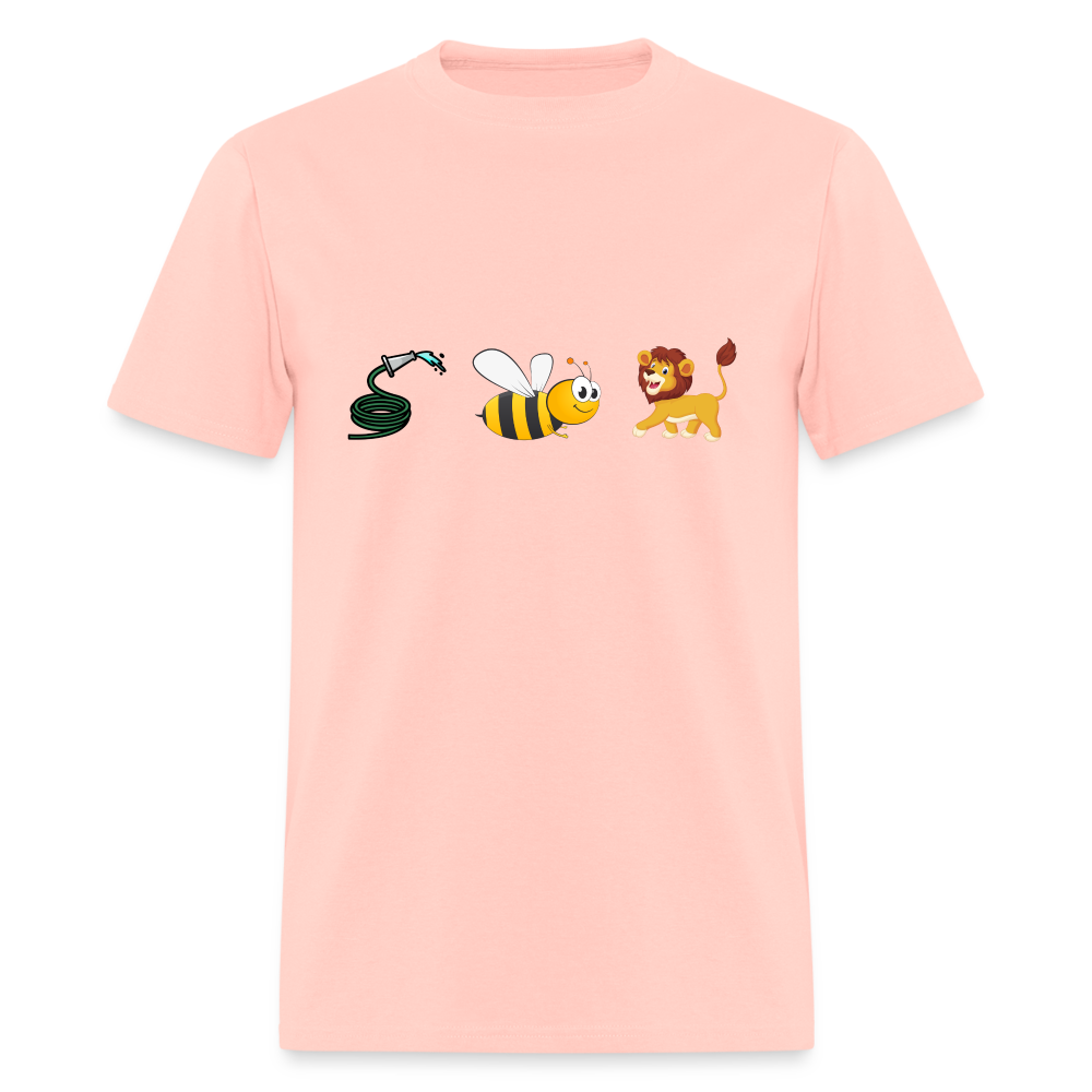 Hose Bee Lion T-Shirt (Hoes Be Lying) - blush pink 