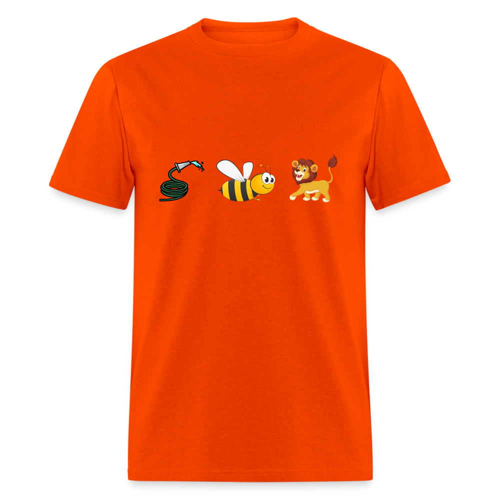 Hose Bee Lion T-Shirt (Hoes Be Lying) - orange