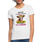 I Don't Fart I Just Whisper in My Pants Women's T-Shirt (Funny Cow)