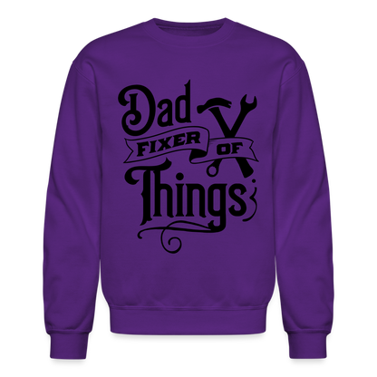 Dad Fixer of Things (Sweatshirt) - purple