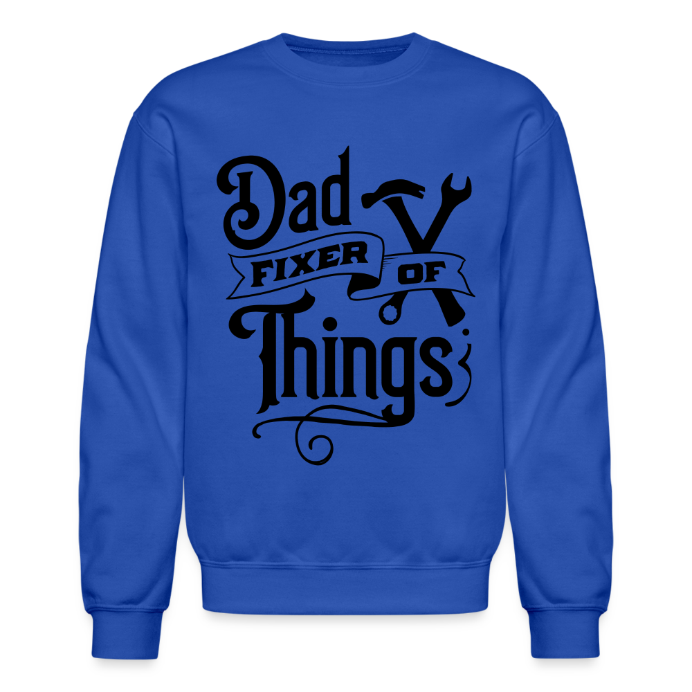 Dad Fixer of Things (Sweatshirt) - royal blue