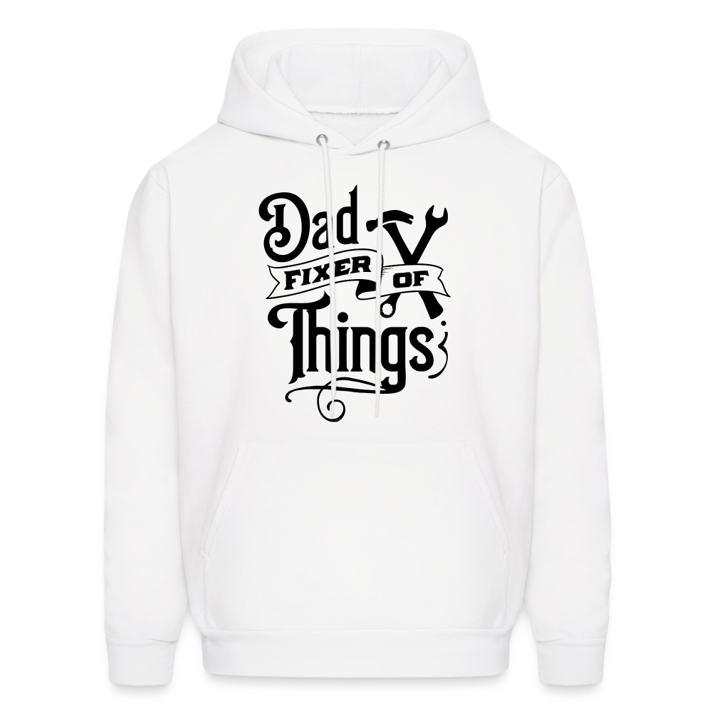 Dad Fixer of Things (Hoodie) - white