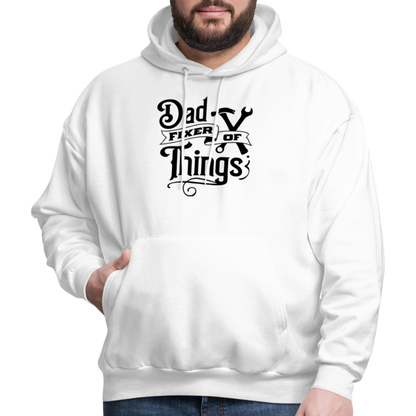 Dad Fixer of Things (Hoodie) - white