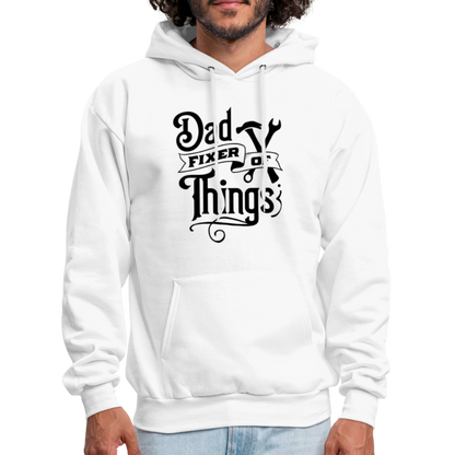 Dad Fixer of Things (Hoodie) - white