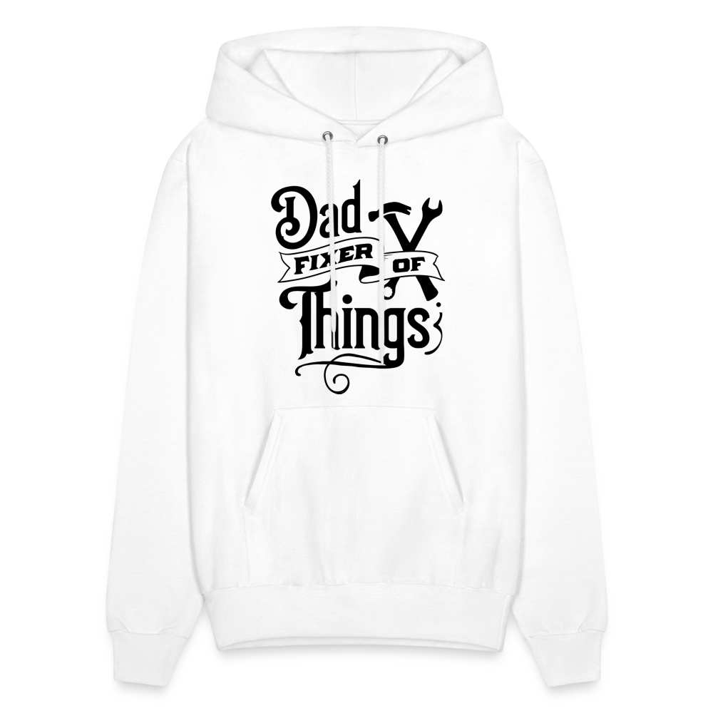 Dad Fixer of Things (Hoodie) - white