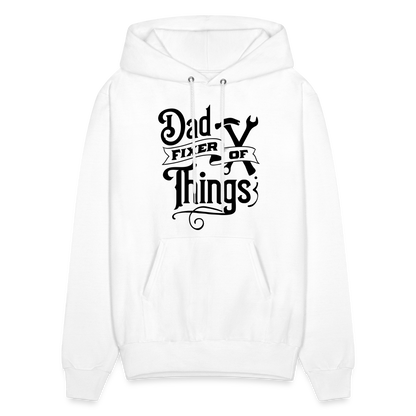 Dad Fixer of Things (Hoodie) - white