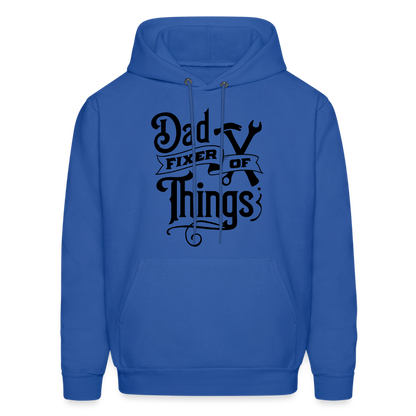 Dad Fixer of Things (Hoodie) - royal blue